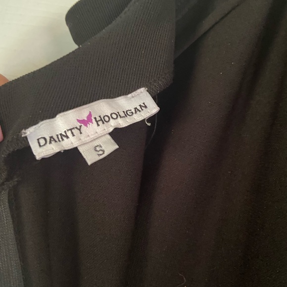 Dainty hooligan black dress with crystal straps size small - Picture 4 of 5